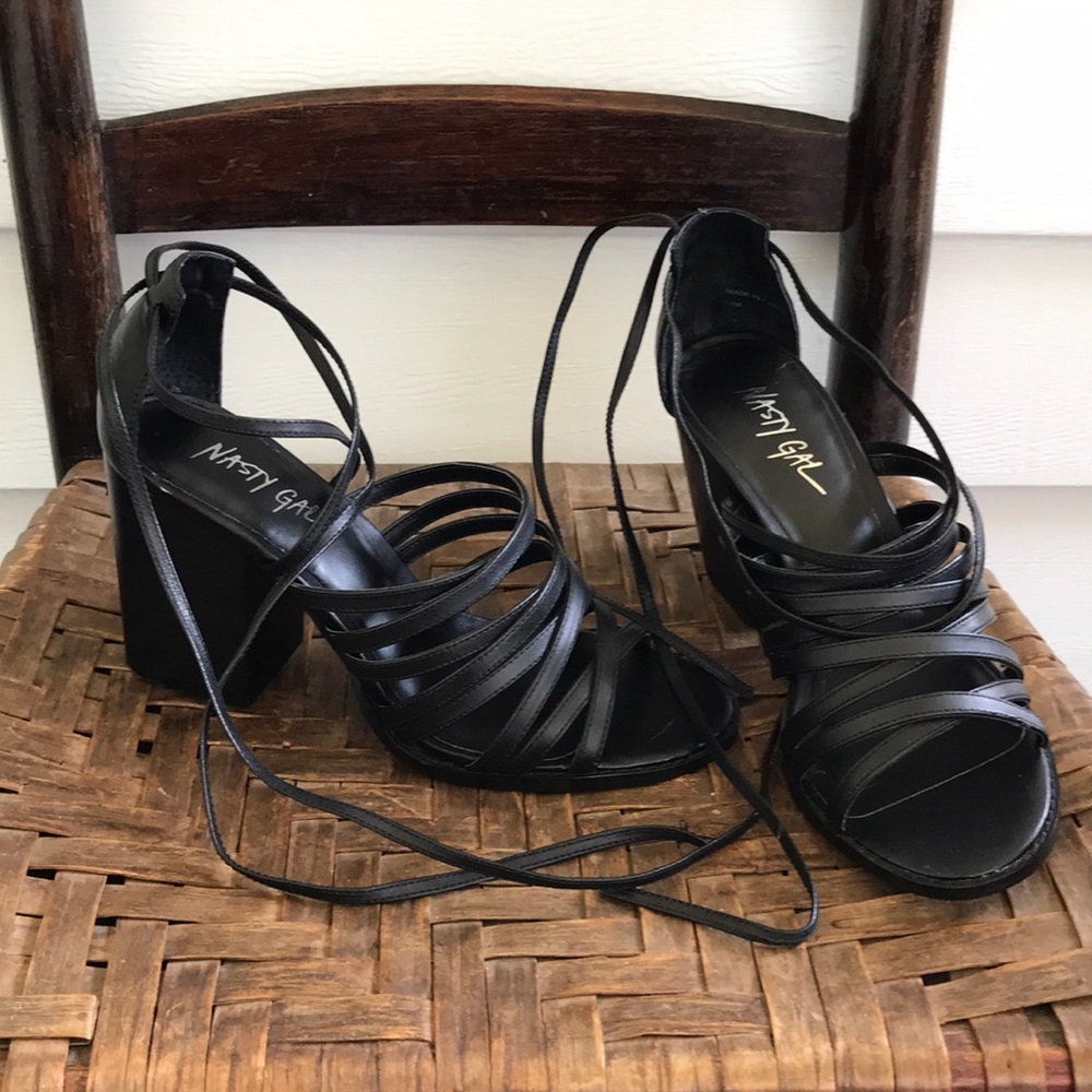Nasty gal chunky heels